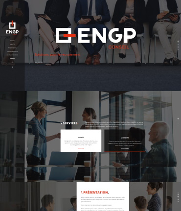 site internet ENGP Conseil