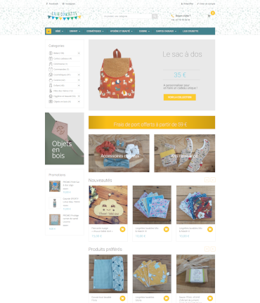 boutique en ligne de liliecousette.fr