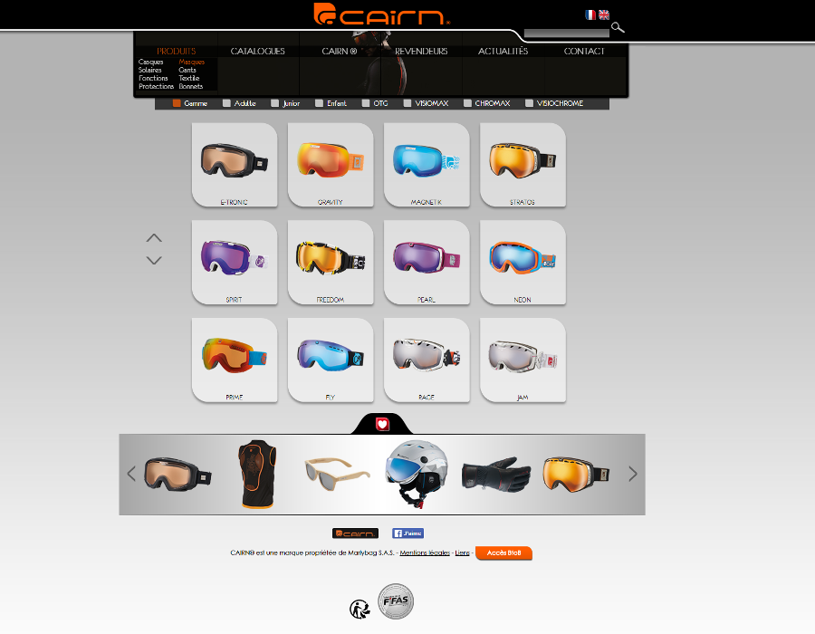 creation site internet manche cairn