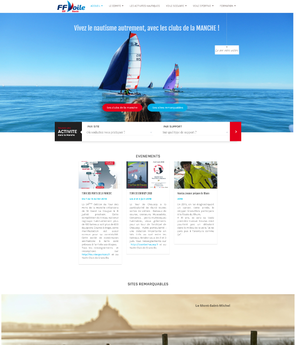 creation site internet manche cdv 50