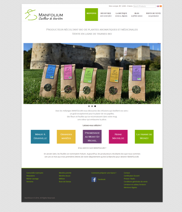 creation site internet manche manfolium