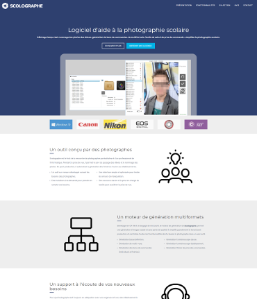 logiciel photographie scolaire scolographe